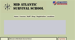 Desktop Screenshot of midatlanticsurvival.com