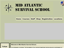 Tablet Screenshot of midatlanticsurvival.com